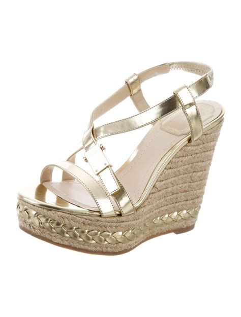 christian dior espadrilles wedge|dior summer sandals.